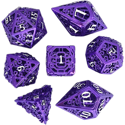Chongtian Snake Hollow Metal Dice Set Multi -Faceted Table Game #Dnd#Rpg#Coc चोंगटियन सर्प खोखले धातु पासा सेट बहु-आयामी टेबल गेम #Dnd#Rpg#Coc